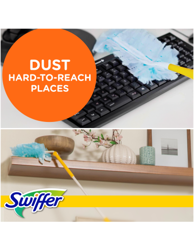 KAST 6 tk! Swiffer Duster Varuharjad, 9 tk