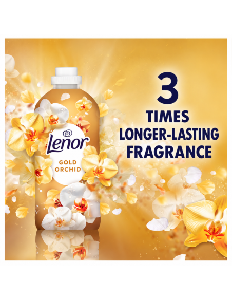 LENOR Pesuloputusvahend Gold Orchid & Vanilla 2 x 987 ml (94 Pesukorda)