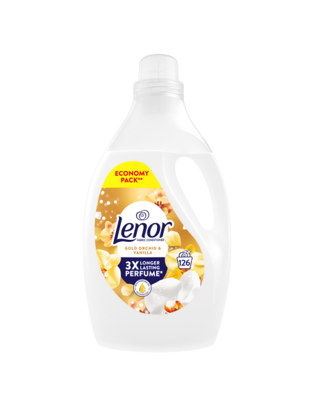 KAST 4 tk! LENOR Pesuloputusvahend Gold Orchid & Vanilla 2.65 L (126 Pesukorda)