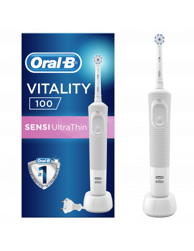 D100.413.1 Braun Oral-B Vitality Sensitive UltraThin el.hambahari taimeriga