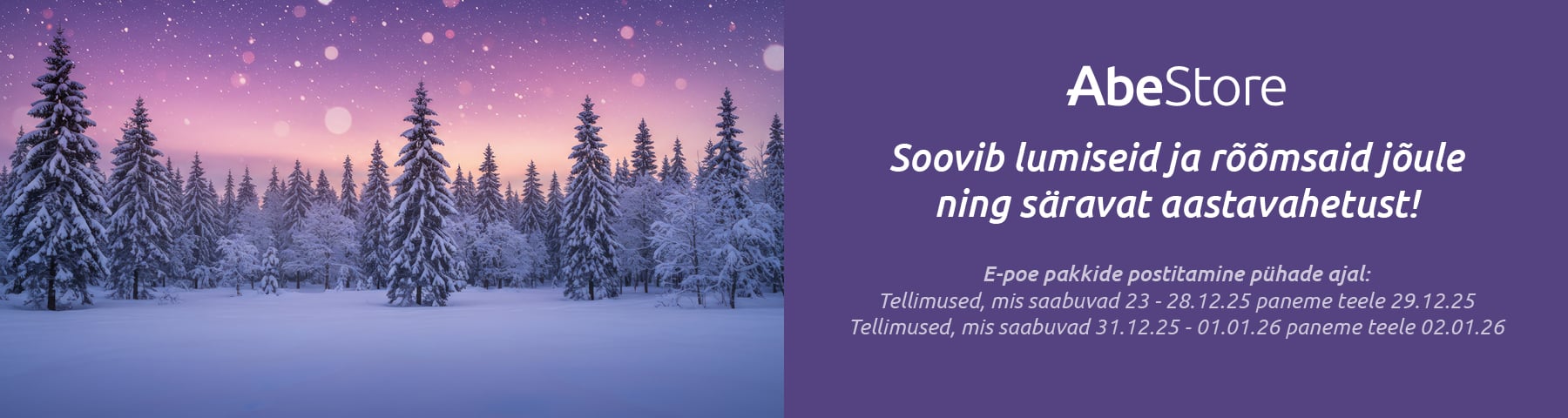 J&otilde;ulupakkumised