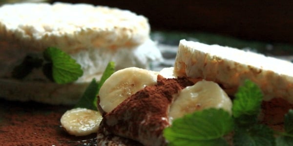 Riisivahvlid kookosvahukoorega