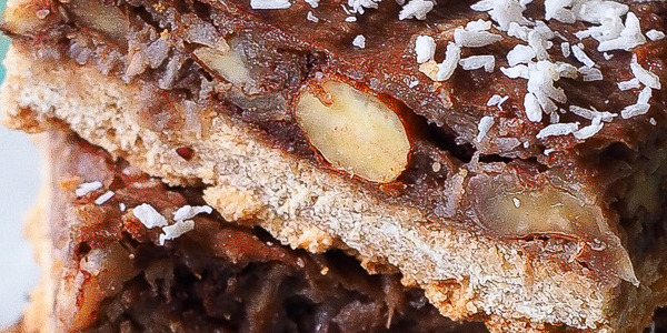 Kaerapõhjal banaani-pähkli batoonid