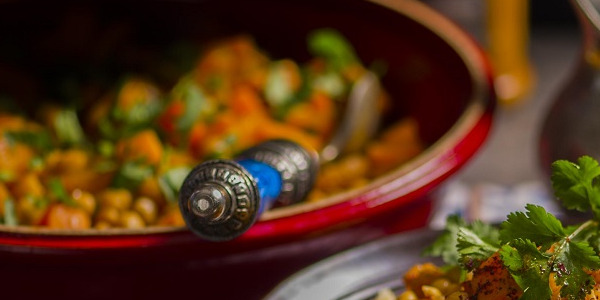 Kikerherne-muskaatkõrvitsa tagine