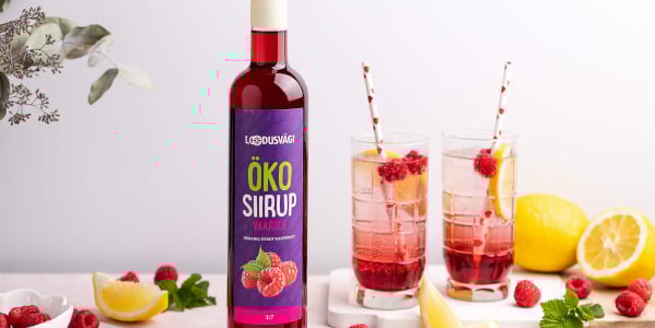 Alkoholivaba vaarika spritz