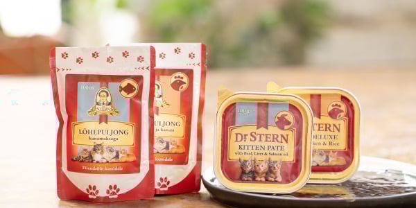 Dr. Sterni valikust leiad täisväärtusliku toidu igale lemmikule
