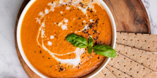 Talvine tomatisupp Finn Crisp näkileibadega