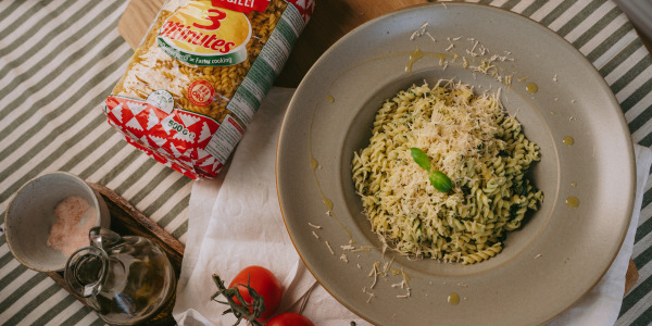 Panzani 3-minuti pasta basiilikupestoga