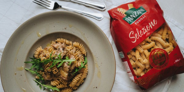 Artišoki pasta Panzani Premium Fusilliga
